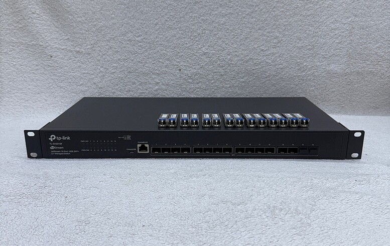 TpLink TL-SX3016F 16 Port Yönetimli Switch