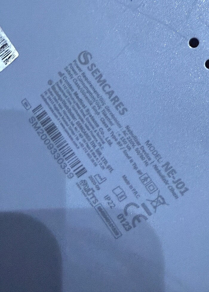 Semcares NE-J01 Kompresörlü Nebülizatör Nebulizatör - Görsel 4