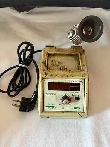 Solomon SL-30 Dijital Ayarlı Havya Lehim Cihazı Makinası