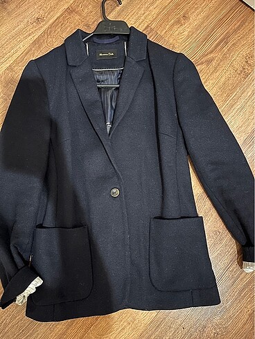 Massimo Dutti p yün blazer ceket