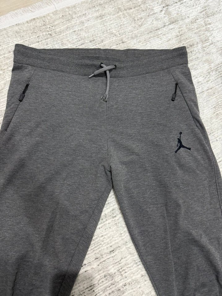 Gri Pamuklu Jogger Eşofman Altı - Görsel 4