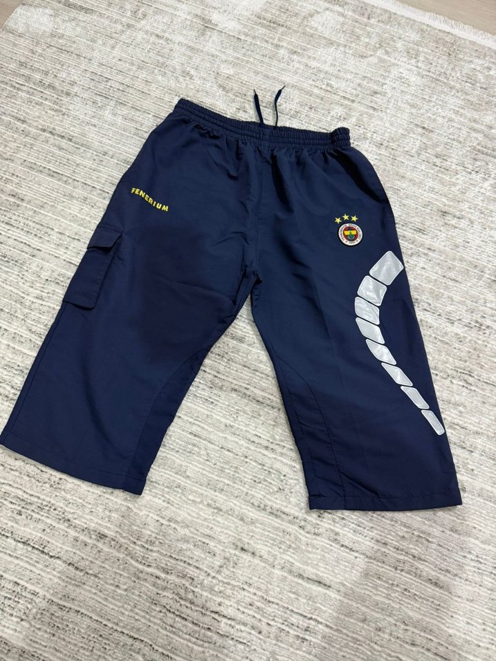 Fenerbahçe Mavi Nakışlı Rahat Outdoor Eşofman Altı - Görsel 2
