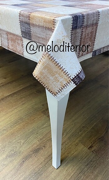 100*140 Astarlı PVC Muşamba Masa Örtüsü