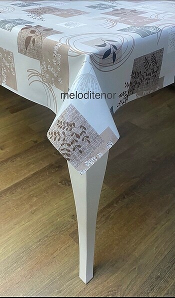 100*140 Astarlı PVC Muşamba Masa Örtüsü