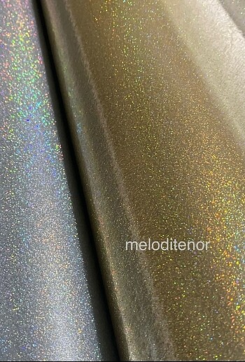 Diğer Gold Simli Şeffaf PVC Muşamba Masa Örtü