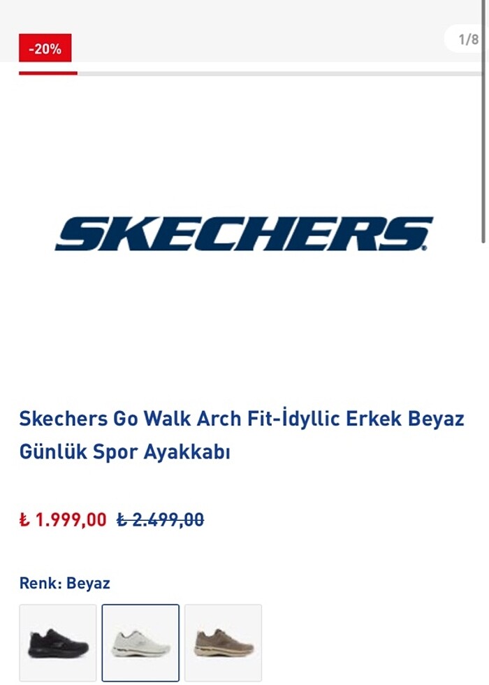Skechers 3 aylık ayakkabı - Görsel 5