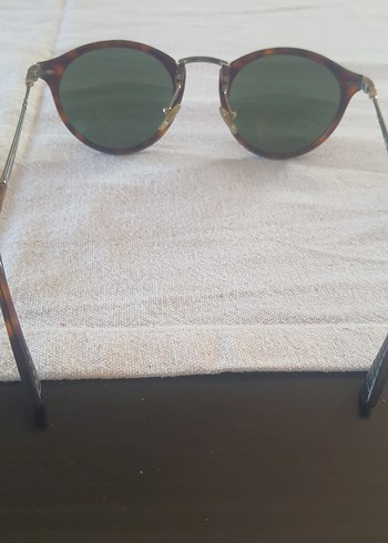 Persol Persol Kahverengi çerçeveli yeşil camlı Kadın Gözlüğü