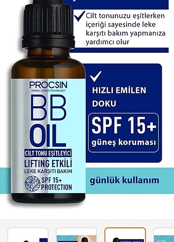  Beden Procsın BB Oıl 