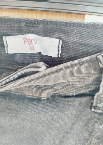 Penti Gri Kadın Kot Şort - Görsel 2