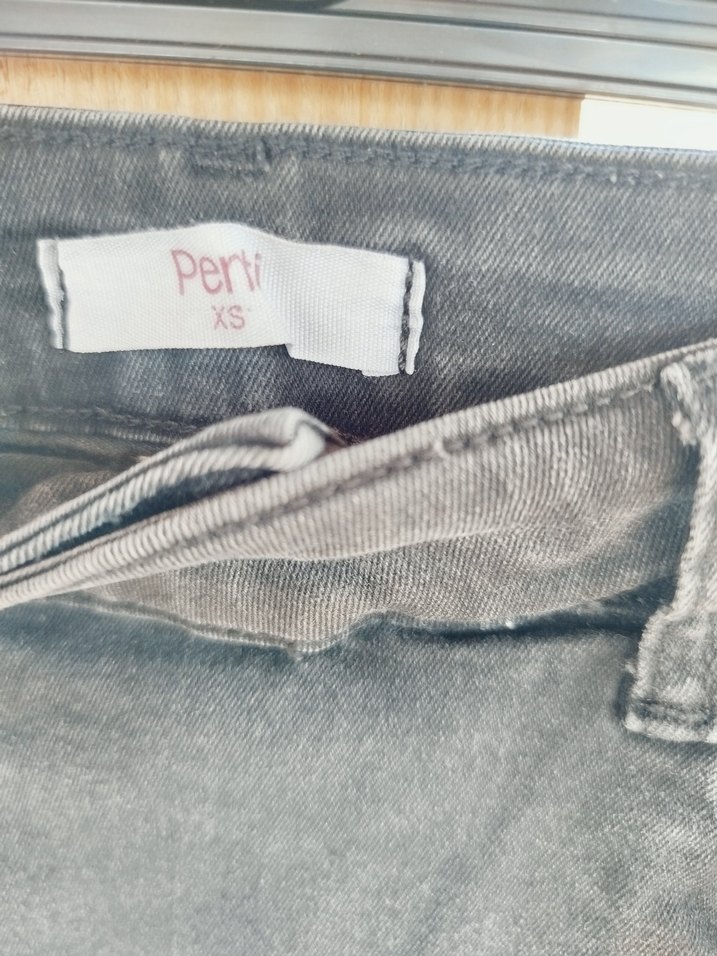 Penti Gri Kadın Kot Şort - Görsel 2