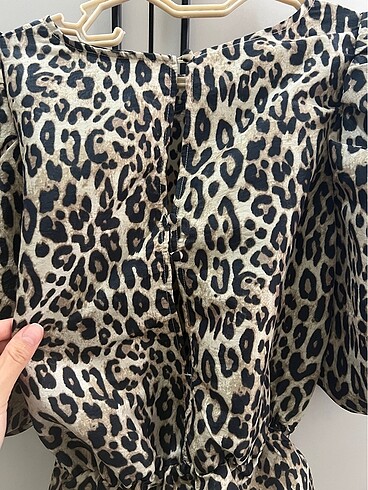 s Beden H&M leopar bluz