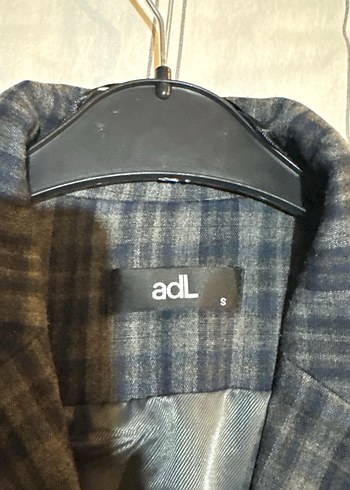 Adl Ekose Desenli Gri Yelek - Görsel 4