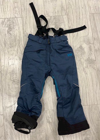 Helly Hansen Erkek Cocuk Mavi Kayak Pantolonu Kemerli