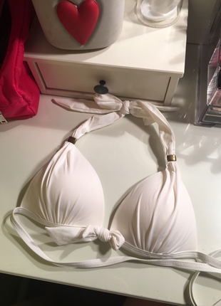 Oysho Oysho beyaz bikini üstü
