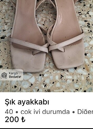 Şık sandalet 