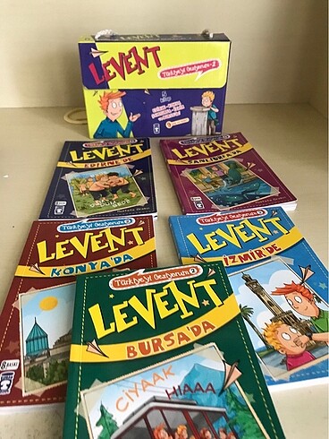 Çocuk kitabı Levent serisi