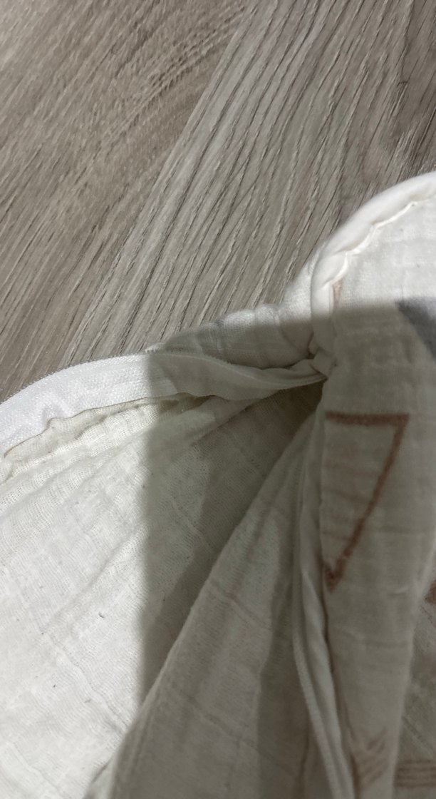 Bej ve Gri Desenli Bebek Uyku Tulumu - Görsel 4