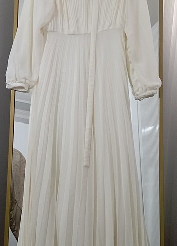 m Beden Tesettür nikah elbisesi