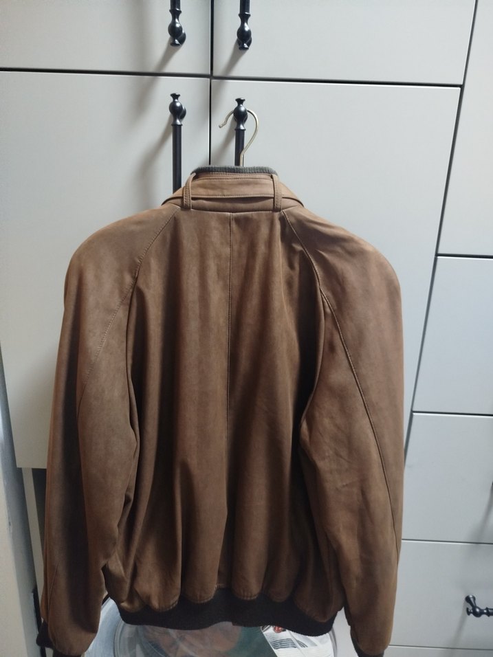 Kahverengi Süet Erkek Ceket - Görsel 2