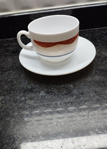 Arcopal franca 6 çay nescafe fincanı - Görsel 4