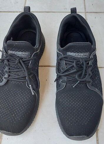 Skechers Orjinal siyah spor ayakkabi 