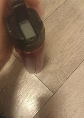 Parlak Bordo Çocuk Termos Şişesi - Görsel 2