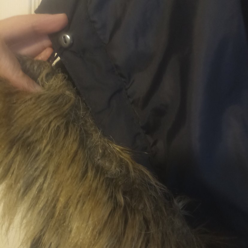 Kürk Detaylı Siyah Kadın Yelek - Görsel 5