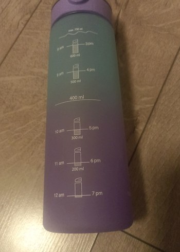 Mor Su Şişesi - Günlük Ölçüm Planlayıcı 730 tlre - Görsel 2