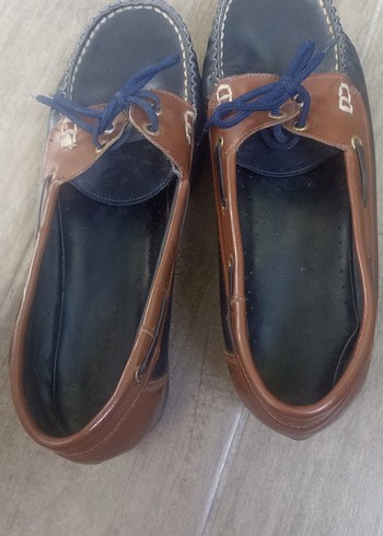 Koyu Mavi Tokalı bayan ayakkabı - Görsel 6