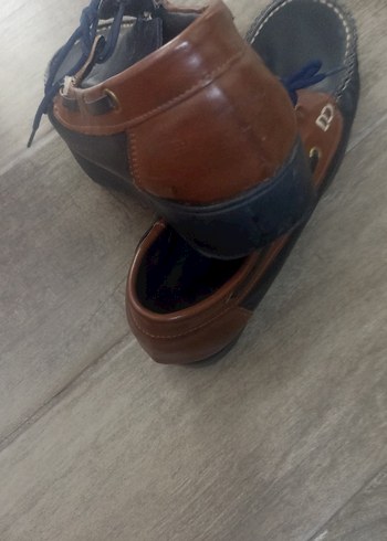 Koyu Mavi Tokalı bayan ayakkabı - Görsel 2