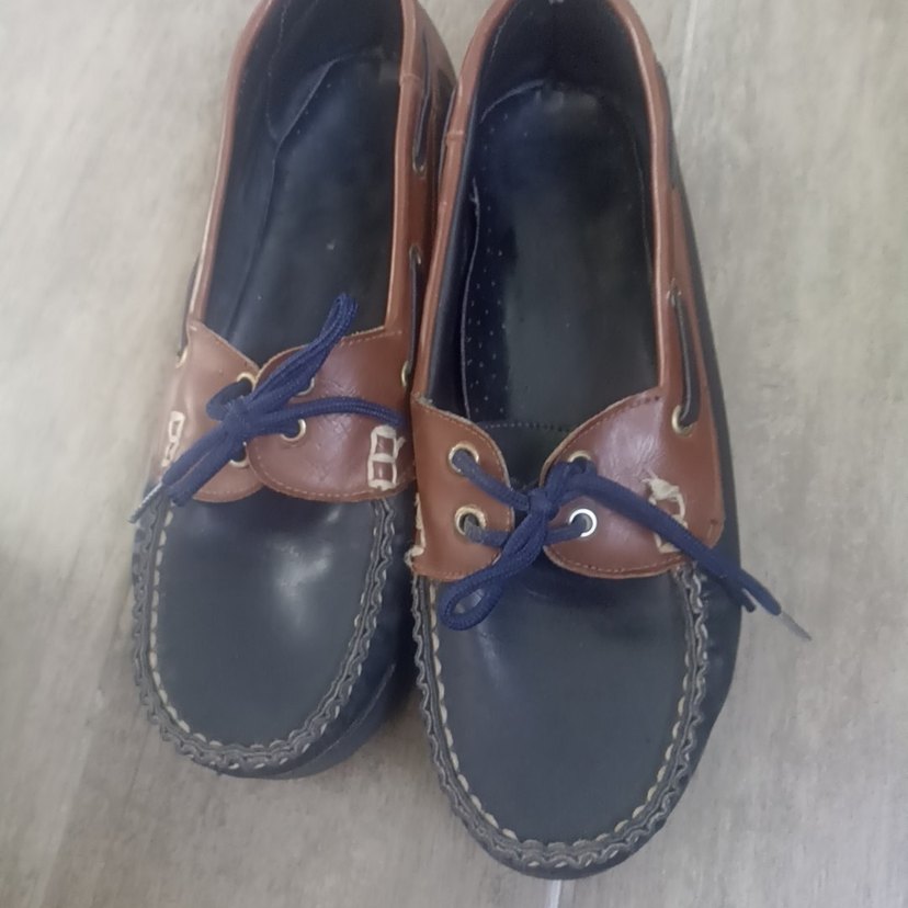 Koyu Mavi Tokalı bayan ayakkabı - Görsel 4