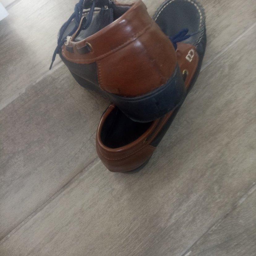 Koyu Mavi Tokalı bayan ayakkabı - Görsel 2