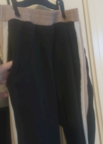 Bej Siyah Yarım Fermuarlı  takim - Görsel 5