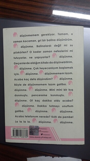 Pembe fili düşünme psikoloji