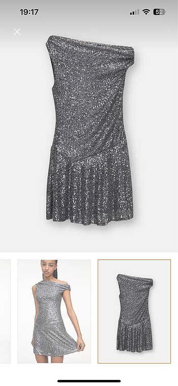 Pull and Bear Pullu elbise
