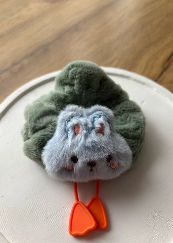 Nakışlı Peluş  Çocuk Toka Seti - Görsel 4