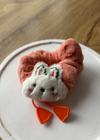 Nakışlı Peluş  Çocuk Toka Seti - Görsel 2