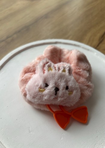 Nakışlı Peluş  Çocuk Toka Seti - Görsel 3