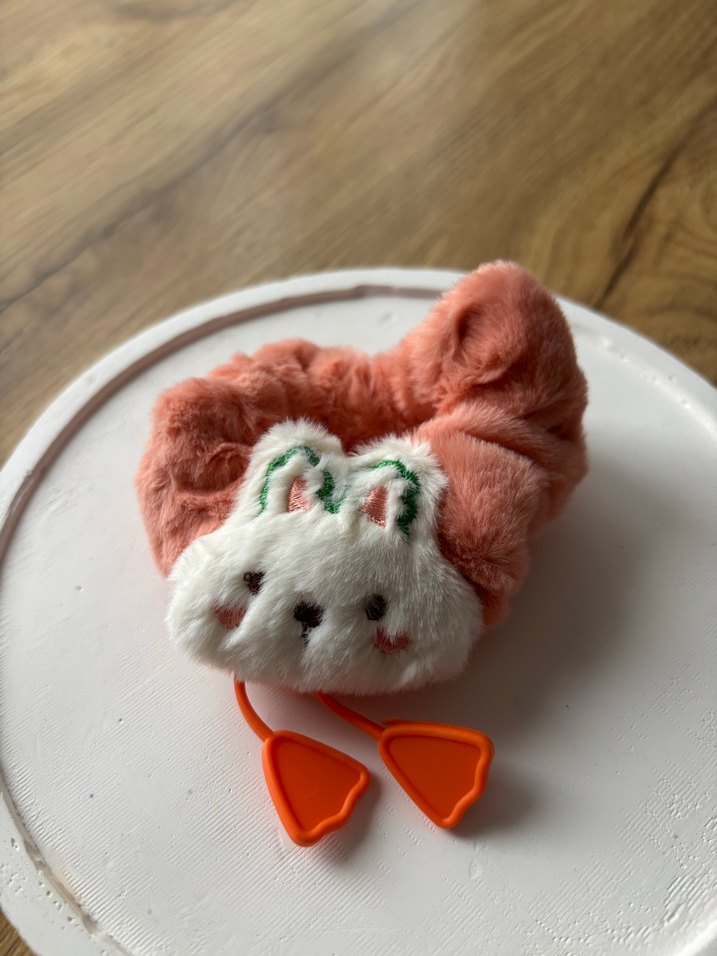 Nakışlı Peluş  Çocuk Toka Seti - Görsel 2