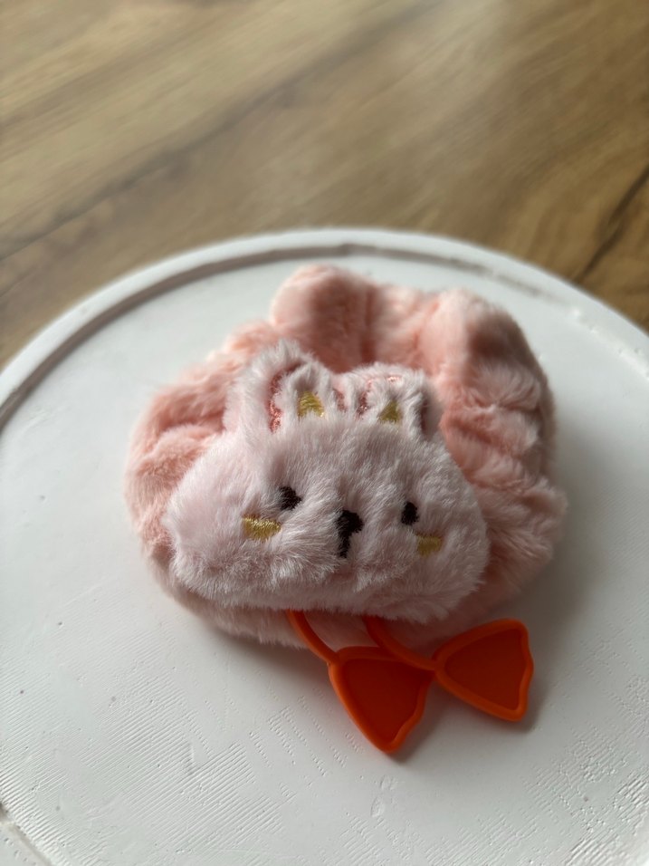 Nakışlı Peluş  Çocuk Toka Seti - Görsel 3