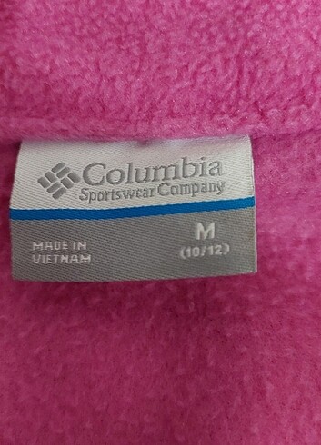 10 Yaş Beden pembe Renk Columbia kız çocuk polar sweat
