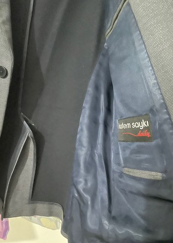 Hatemoğlu Gri Erkek Regular Fit Ceket - Görsel 3