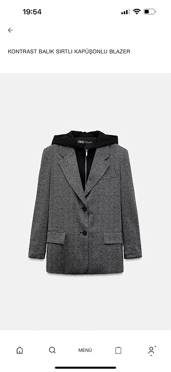 Zara blazer ceket