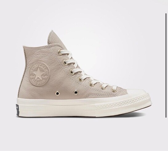 Converse Converse krem rengi deri