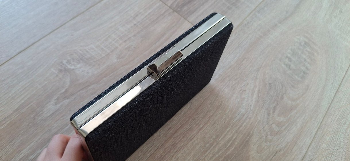 Siyah Kadın Abiye Çanta - Görsel 5