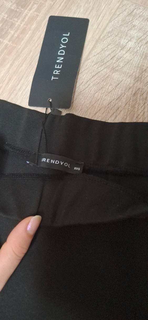 Trendyolmilla Siyah Mini Etek - Görsel 2