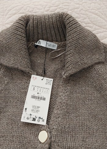 düğmeli triko Hırka - Görsel 4