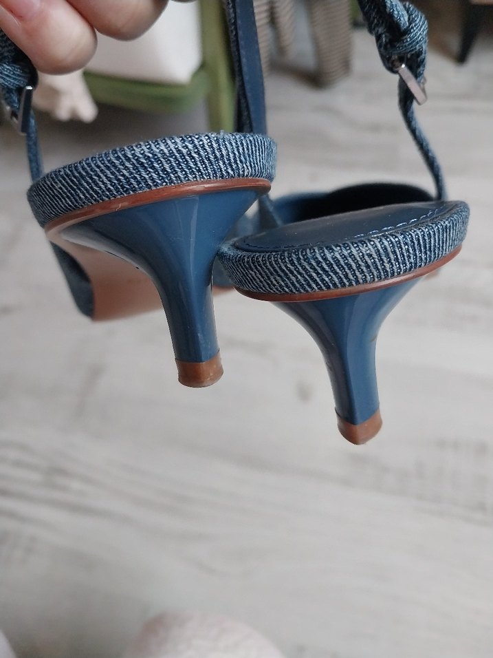 Mavi Denim Stiletto Kadın Ayakkabı - Görsel 5