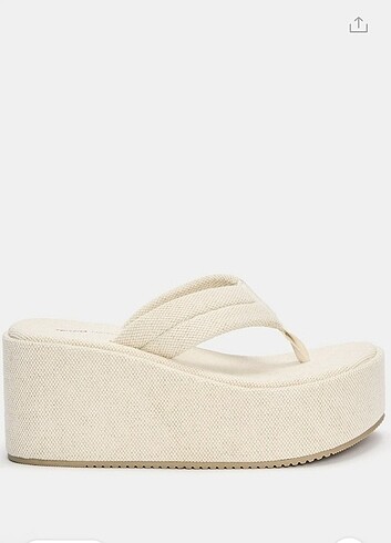Platform dolgu topuk terlik
