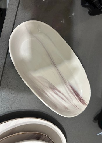 Gri Mermer Desenli Beyaz Saklama Kabı - Görsel 3